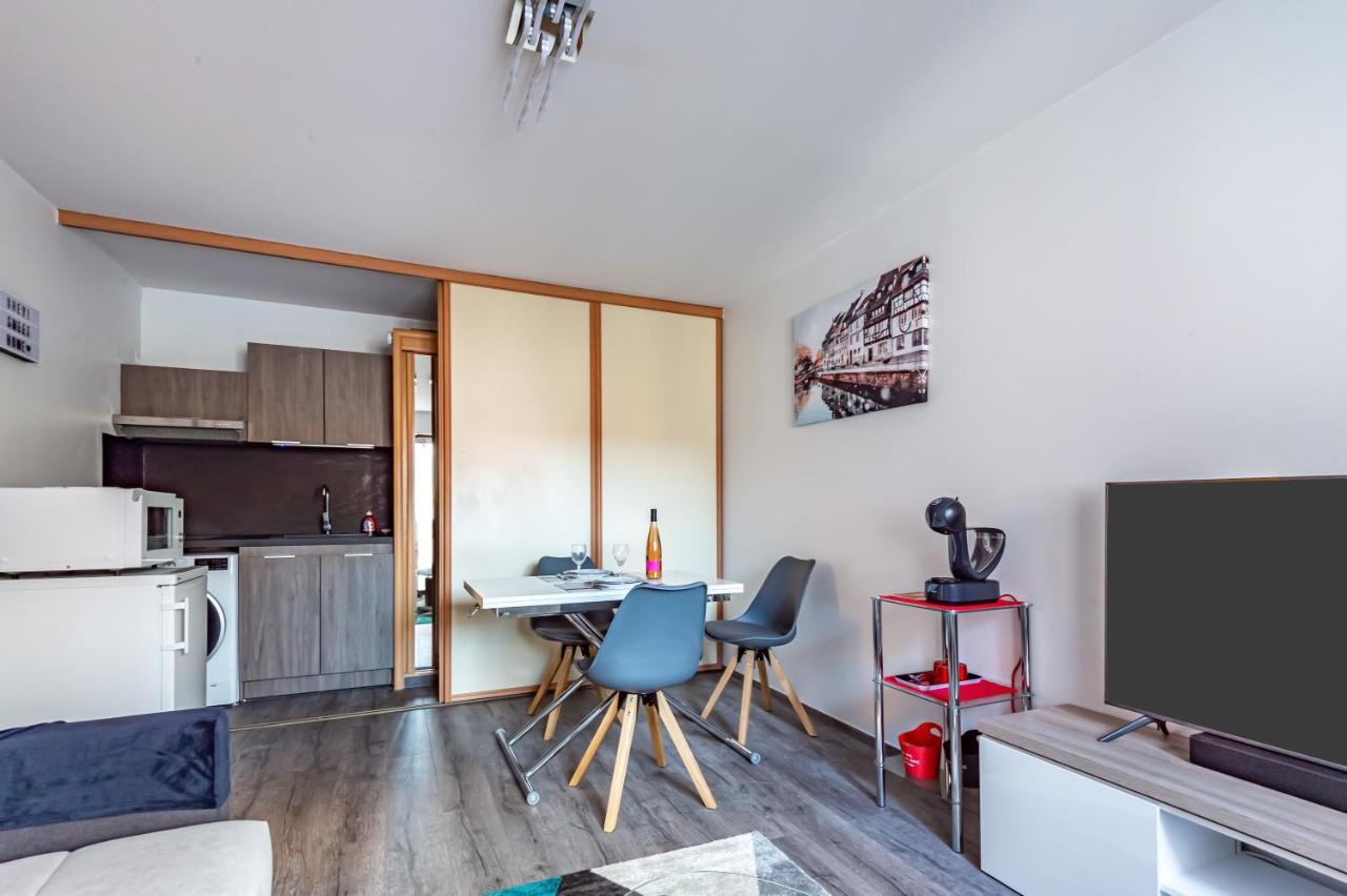 Halte De La Commanderie Apartment Colmar Bagian luar foto